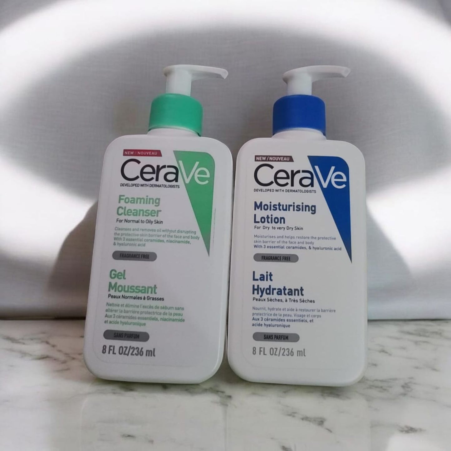 Cleanser & Moisturizing Day Routine