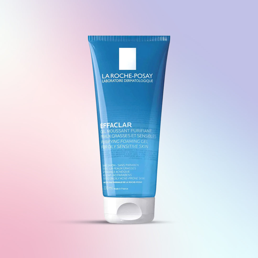 LA ROCHE-POSAY Effaclar Acne Foaming Cleansing Gel For Oily & Acne Prone Skin 200 mL