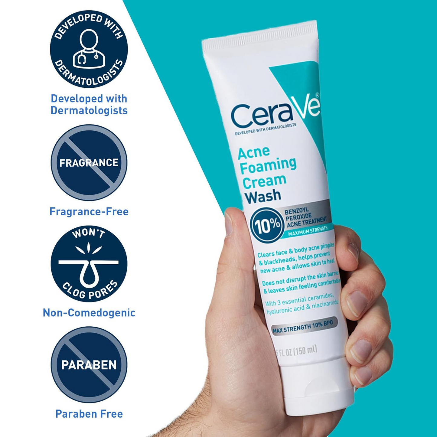 Acne Foaming Cream Wash