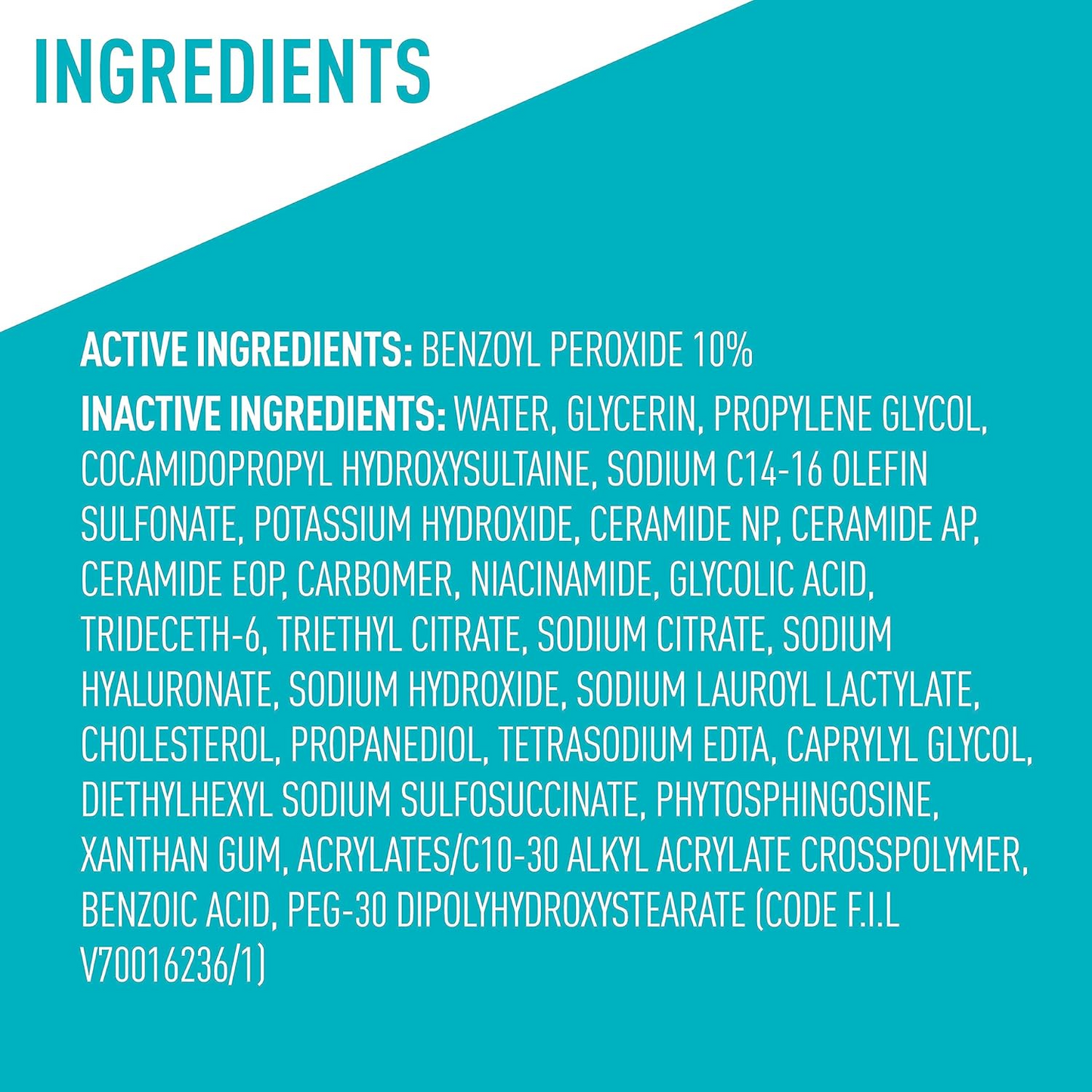 Acne Foaming Cream Wash