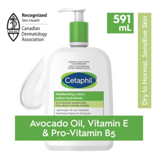Cetaphil Moisturising Lotion Dry To Normal, Sensitive Skin - 591ml