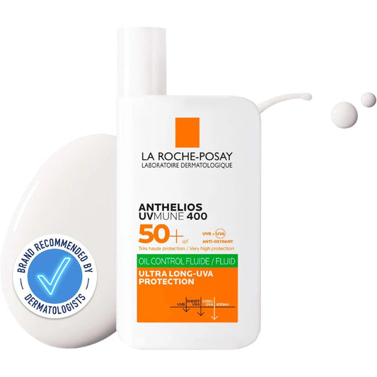 LA ROCHE-POSAY Anthelios UVMune 400 Oil Control Invisible Fluid SPF50+ 50mL