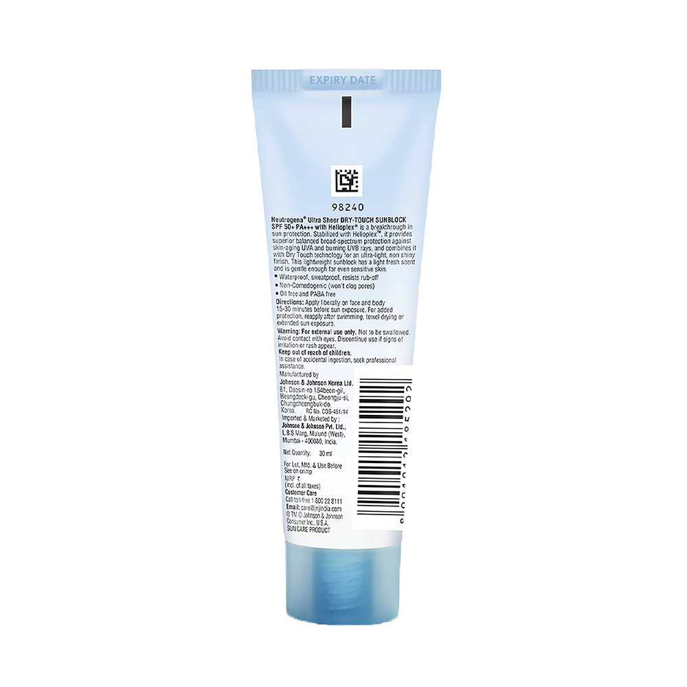 Ultra Sheer Dry-Touch Sunblock SPF 50+ 118ml