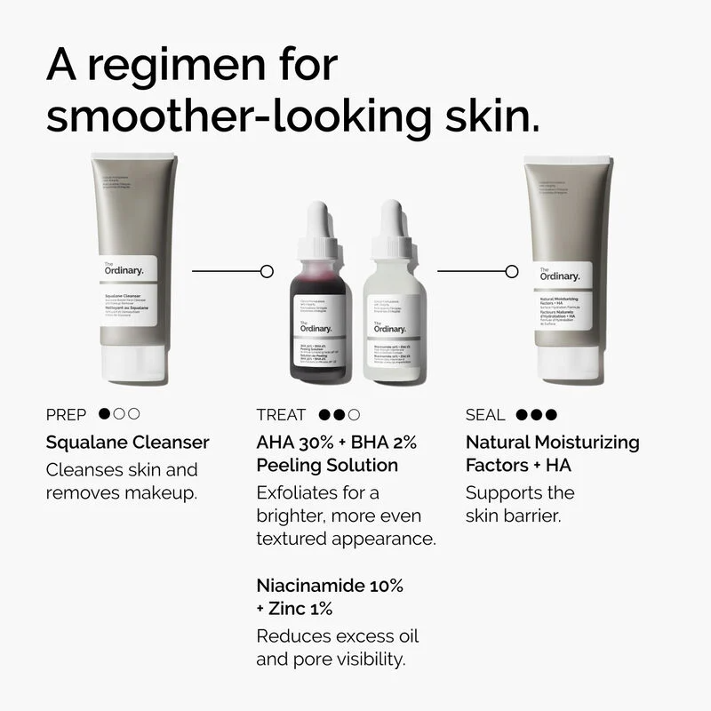 The Ordinary AHA 30% + BHA 2% Peeling Solution 30mL